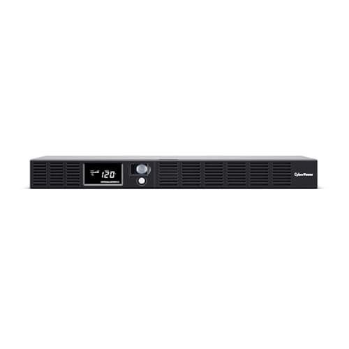 CyberPower CyberPower OR500LCDRM1U Rack-Mount UPS, 500VA/300W