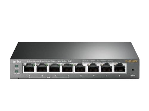 TP-Link TP-Link TL-SG108PE 8-Port Gigabit Easy Smart PoE Switch