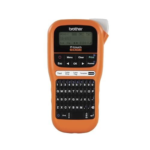 Brother PT-E110 Industrial Handheld Label Printer Kit