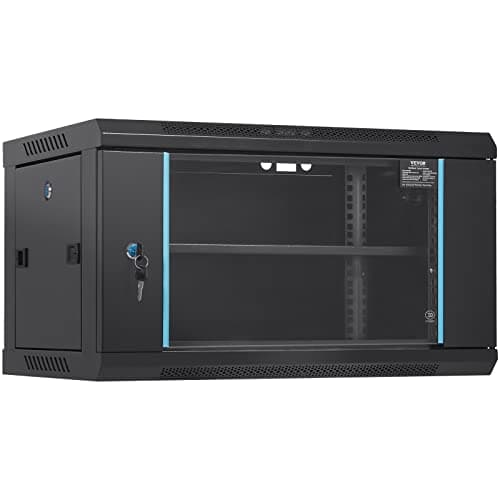VEVOR VEVOR 6U Wall-Mount Network Cabinet, 14.8in Deep