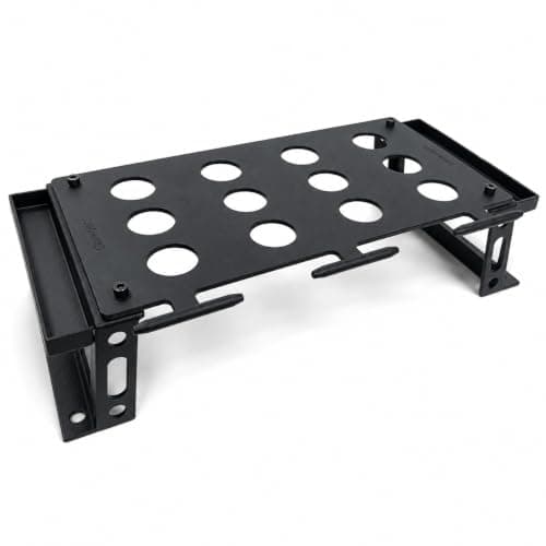 Generic Premium Reloading Die Rack, 12 Slots and 8 Shell Holders