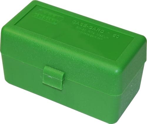 MTM Case-Gard MTM Case-Gard Flip-Top Rifle Ammo Box, 50 Round