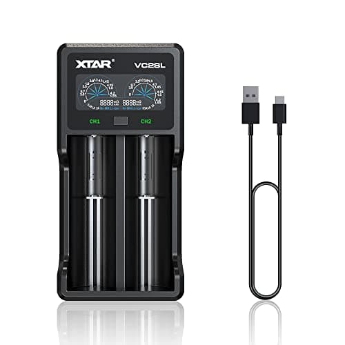 XTAR XTAR VC2SL Two-Bay Charger