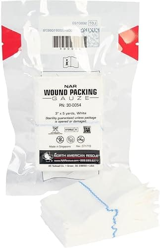North American Rescue North American Rescue Wound Packing Gauze, Z-Folded