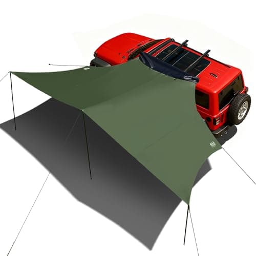 TIMBER RIDGE TIMBER RIDGE Blackout Coating Car Awning 19' x 9.8'