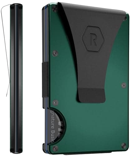 Ridge Ridge Wallet, Money Clip (Forest Green)