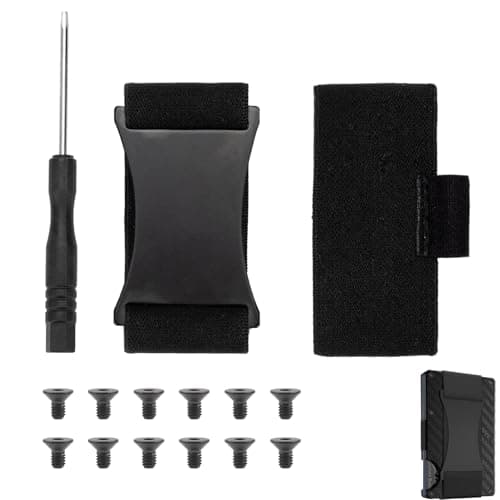 Ajrwiiy Elastic Band Replacement Kit for Ridge Wallets