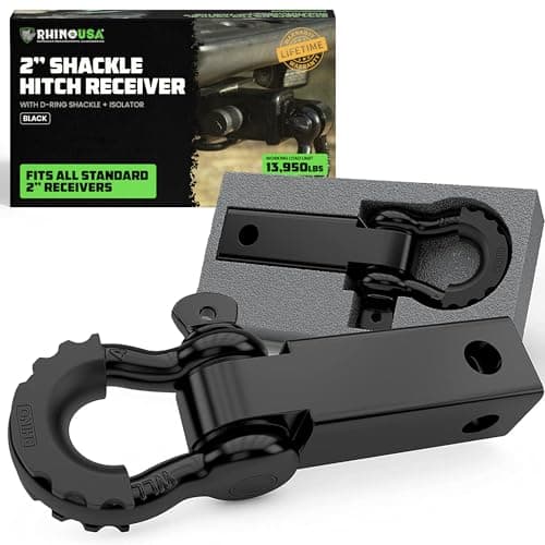 Rhino USA Shackle Hitch Receiver for 2 in Receivers