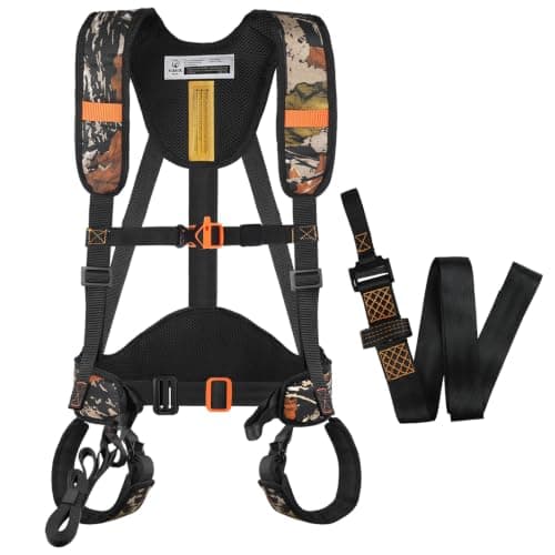 Kalkal Kalkal Tree Stand Safety Harness with Whistle