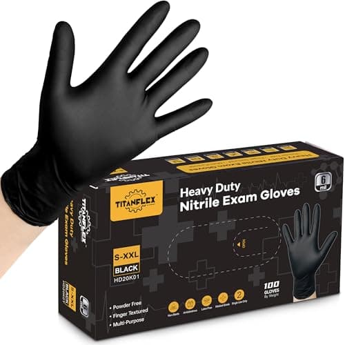 TitanFlex TitanFlex Nitrile Exam Gloves, 6-mil (100-count)