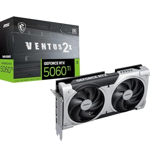 MSI GeForce RTX 5060 Ti 16G Ventus 2X OC Plus