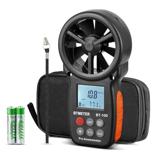 BTMETER BTMETER BT-100 Handheld Digital Anemometer