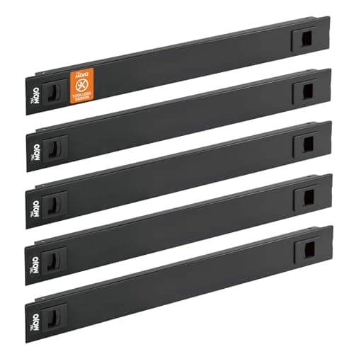Tecmojo 1U Rack Blanking Panels, Steel (5-pack)