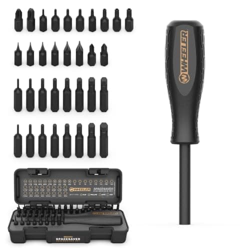 Wheeler Space Saver Screwdriver Set, Magnetic Handle