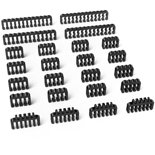 Sirlyr PSU Cable Combs Kit, 3.5 mm (24-piece)