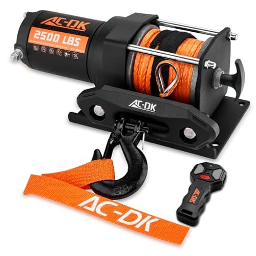 AC-DK AC-DK 2,500 lb ATV/UTV Winch Kit