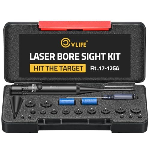 CVLIFE CVLIFE Laser Bore Sight Kit, .17 to 12GA
