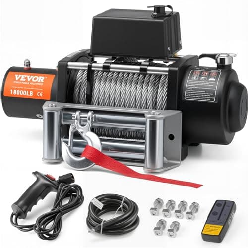 VEVOR VEVOR 18,000 lb Steel Cable Winch