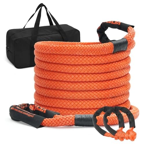 VEVOR Kinetic Recovery Rope, 7/8 in x 30 ft, 30,580 lb