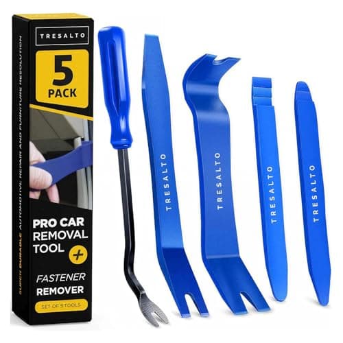 Tresalto Nylon Auto Trim Removal Tool Kit (5-piece)