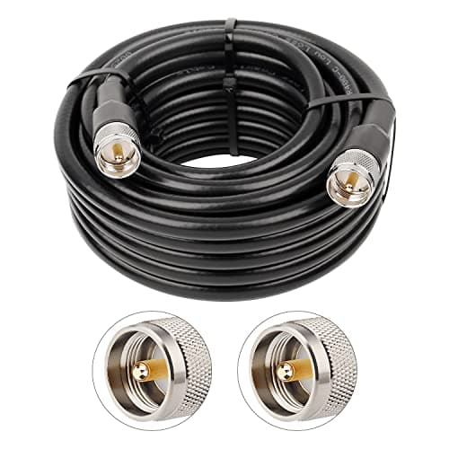 XRDS-RF KMR-400 Low-Loss Coax, 50ft with PL-259 Connectors