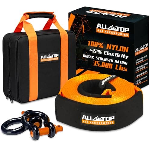 ALL-TOP ALL-TOP 3in x 20ft Snatch Strap Kit