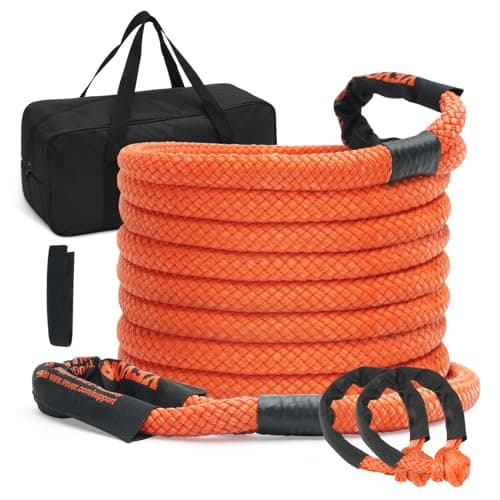 VEVOR Kinetic Recovery Rope, 7/8 in x 30 ft, 30,580 lb