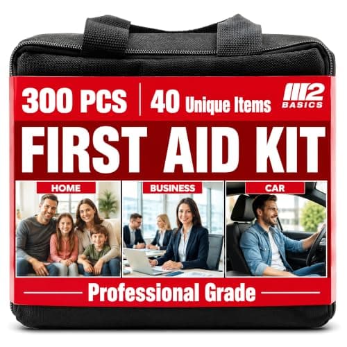 M2 BASICS M2 BASICS 300-Piece First Aid Kit