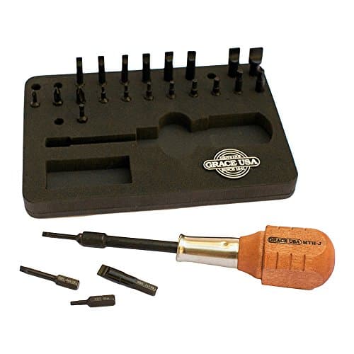 Grace USA Gunsmith 24-Bit Magnetic Tip Screwdriver Set, GRMT24