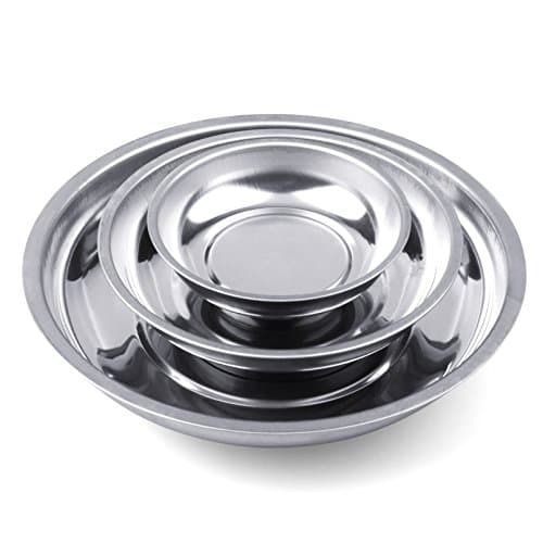 HORUSDY Magnetic Parts Tray, 3-Piece Stainless