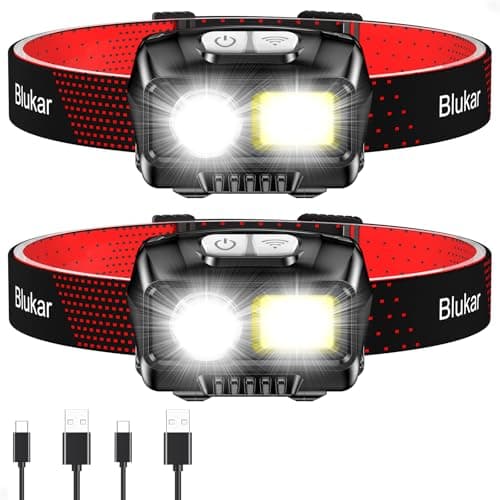 Blukar Blukar LED Headlamp Rechargeable