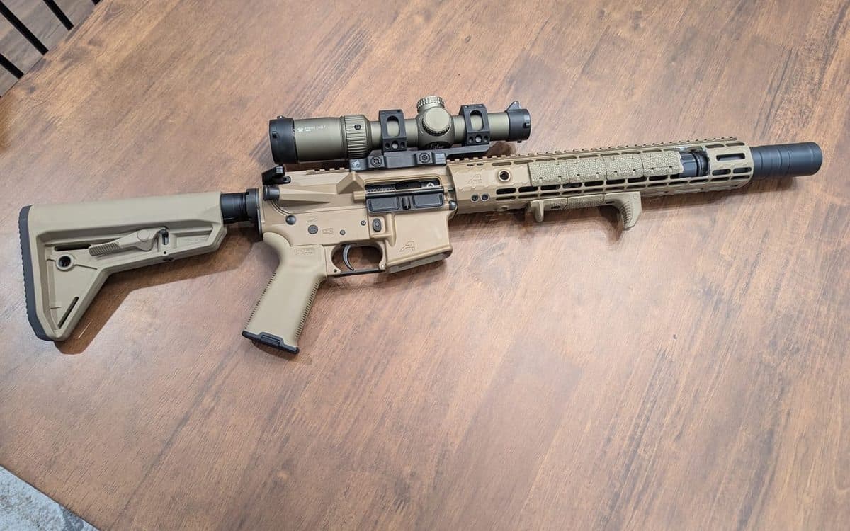 Steve's suppressed 300 BLK SBR